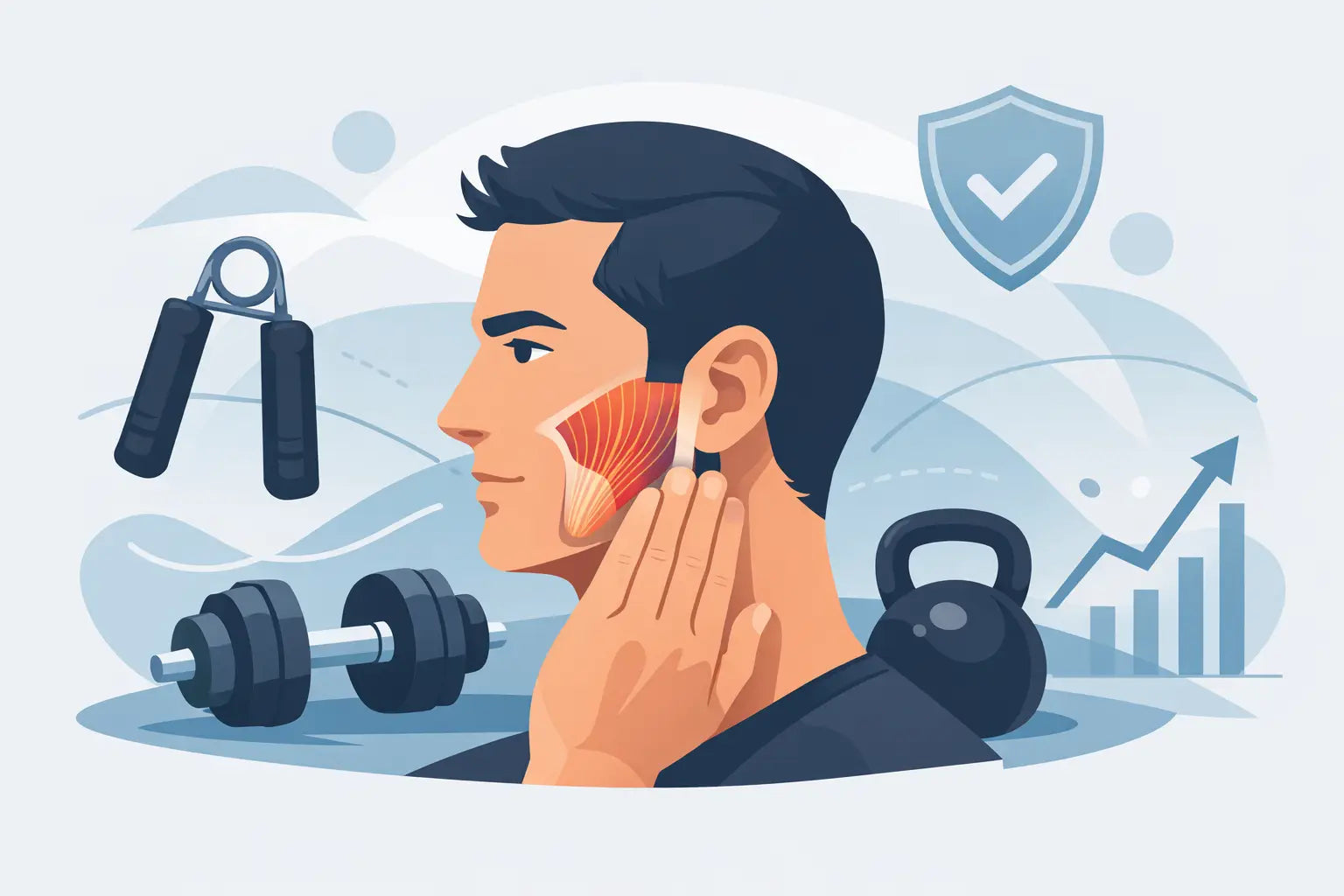 Masseter Training Safety: Build Definition Wisely