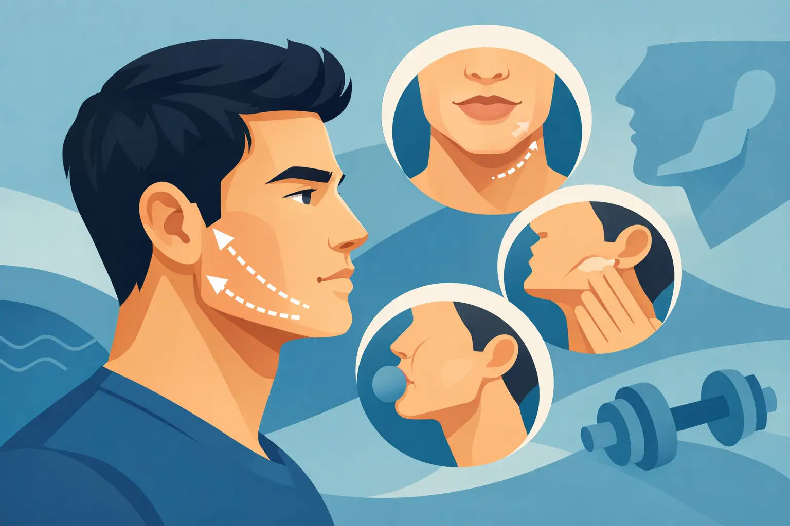 How to Start Facial Training for a Stronger Jaw