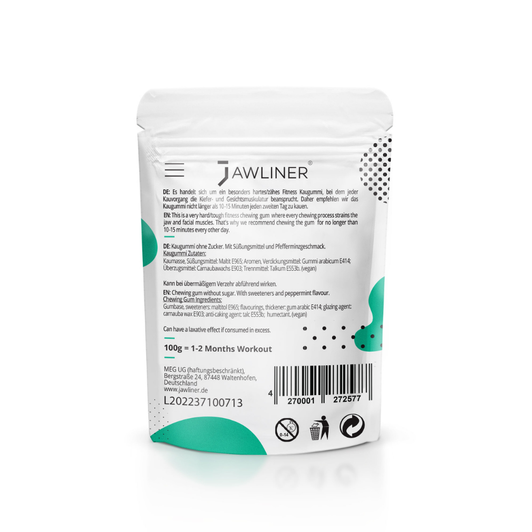 JAWLINER® Facial Fitness Chewing Gum