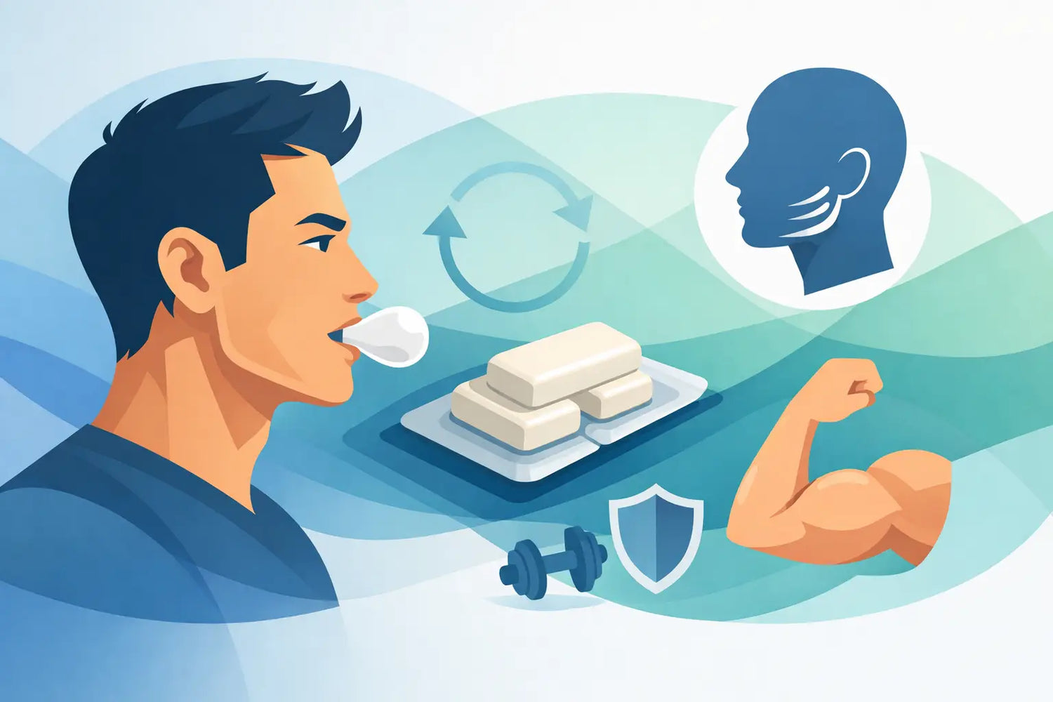 Resistance Chewing Gum Benefits for Jaw Training