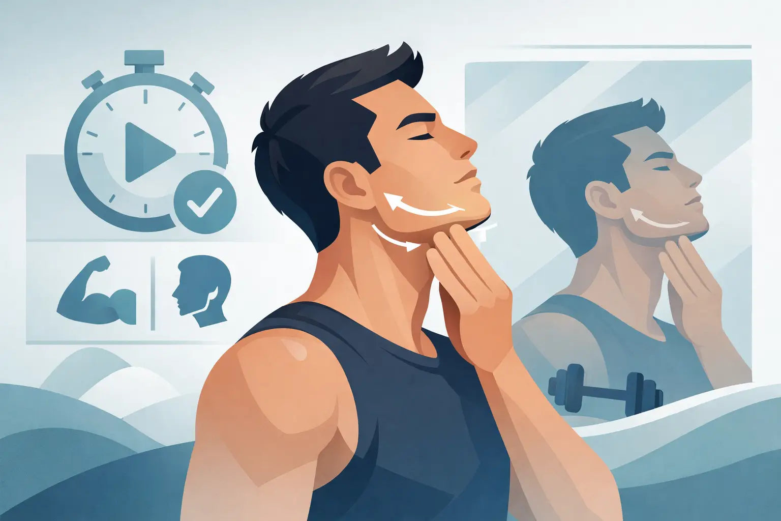 10 Minute Jawline Workout for Stronger Definition