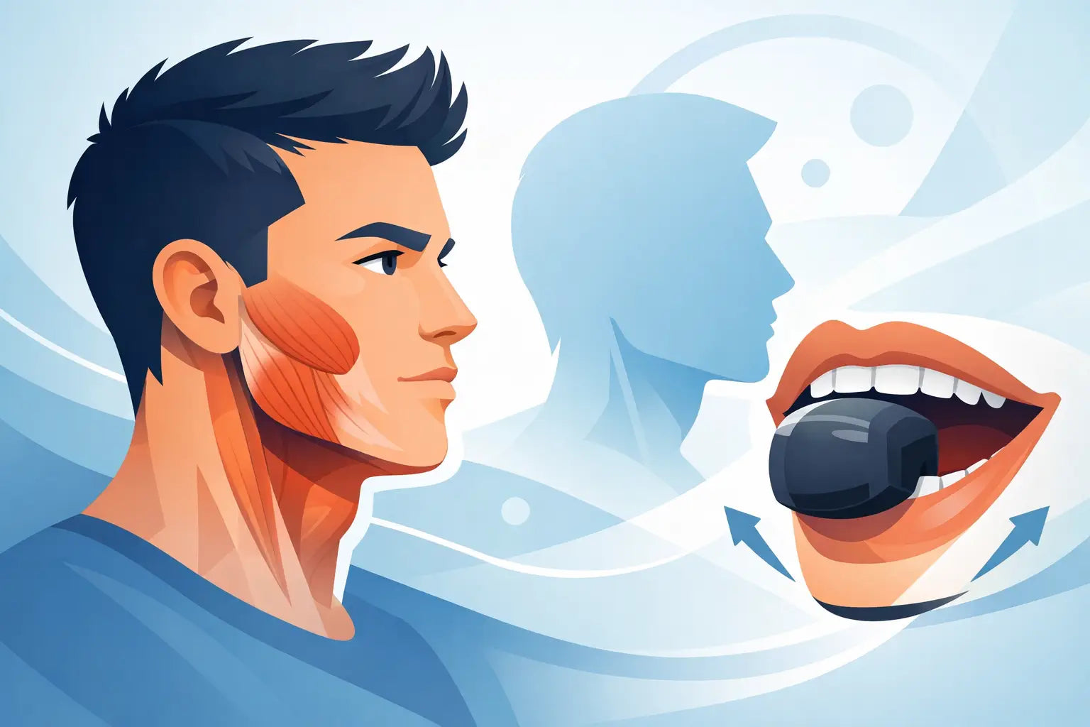Jaw Muscle Trainer for Sharper Definition