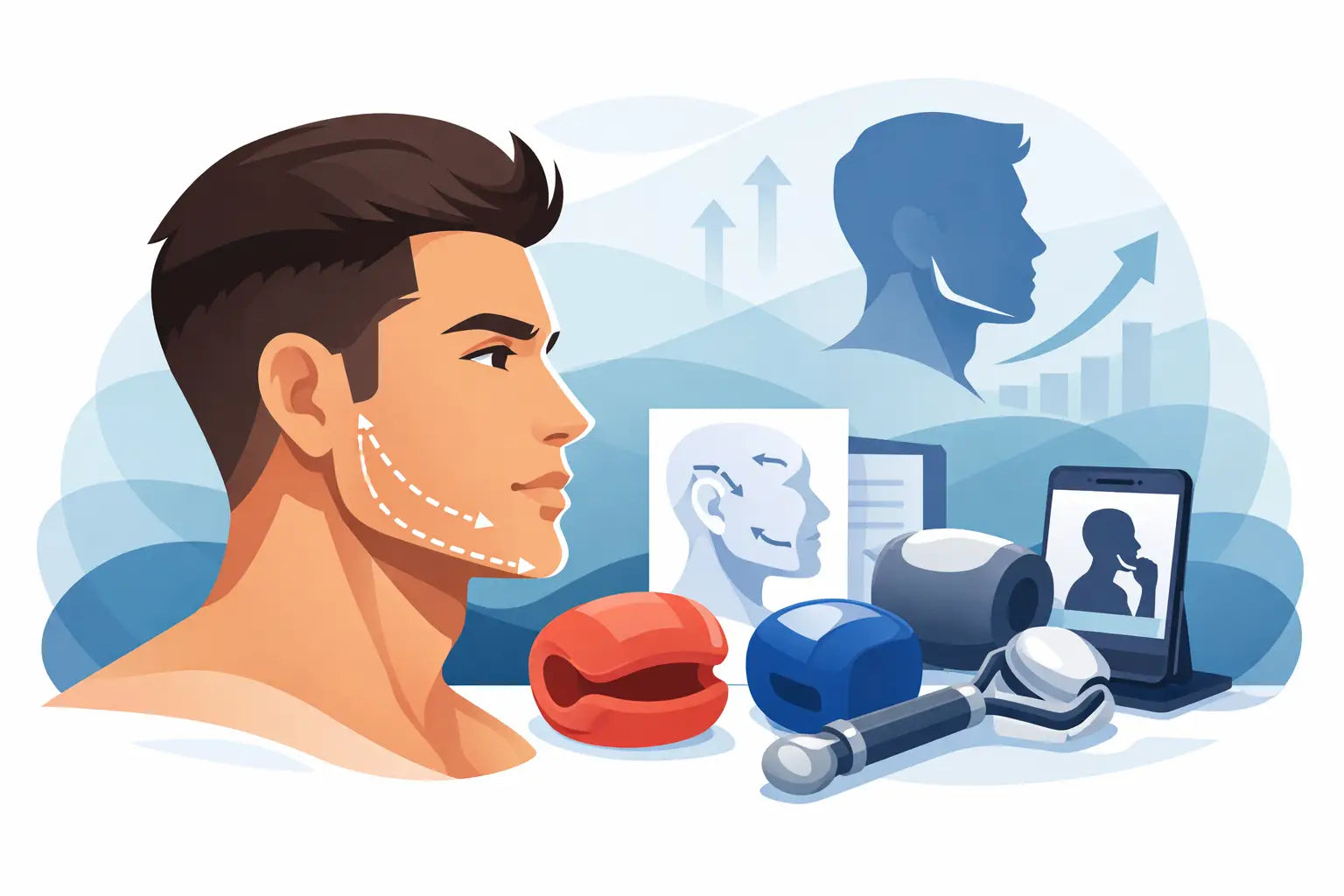 Top Facial Training Bundles for Jawline Gains