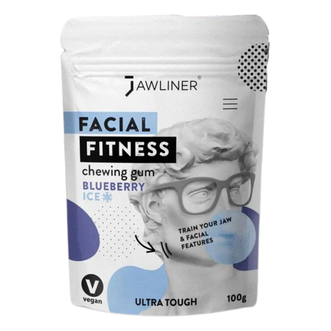 LIMITED EDITION | JAWLINER® Facial Fitness Chewing Gum | Blueberry Ice