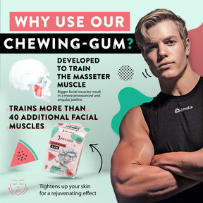 JAWLINER® Chewing Gum | Limited Edition | Watermelon | Medium Hard