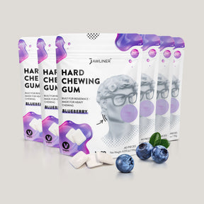 JAWLINER® Hard Chewing Gum | Blueberry | NEW DROP