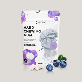 JAWLINER® Hard Chewing Gum | Blueberry | NEW DROP