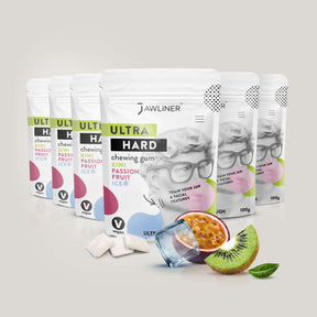 JAWLINER® Facial Fitness Chewing Gum | Kiwi Passion Fruit
