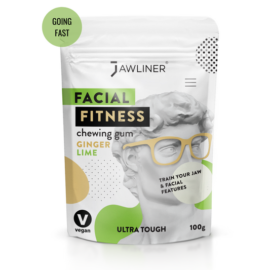 JAWLINER® Fitness Chewing Gum (New Flavor) Ginger Lime